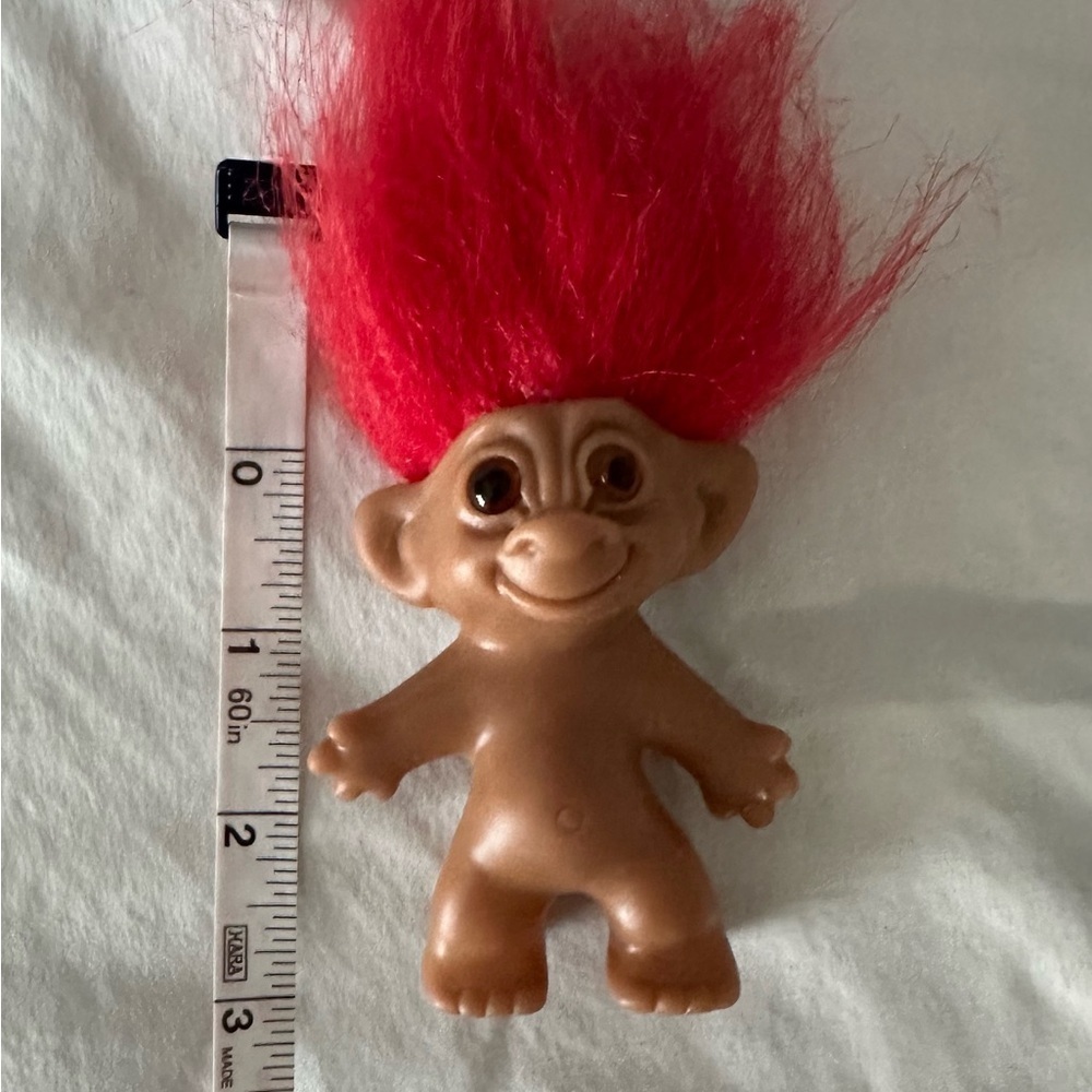 Uneeda Wishnik 3" Troll- Double Horseshoe Foot Markings - Picture 7 of 7